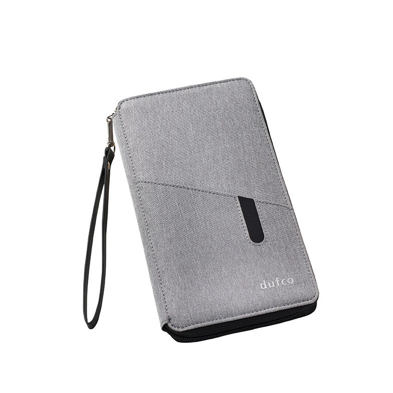 Travel wallet with powerbank